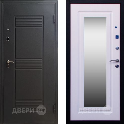 Дверь СТОП ЗЕРКАЛО Ясень Белый в Люберцах