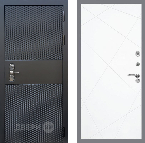 Дверь Стоп БЛЭК CISA ФЛ-291 Силк Сноу в Люберцах