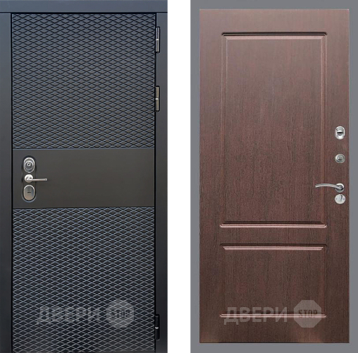 Дверь Стоп БЛЭК CISA ФЛ-117 Орех премиум в Люберцах