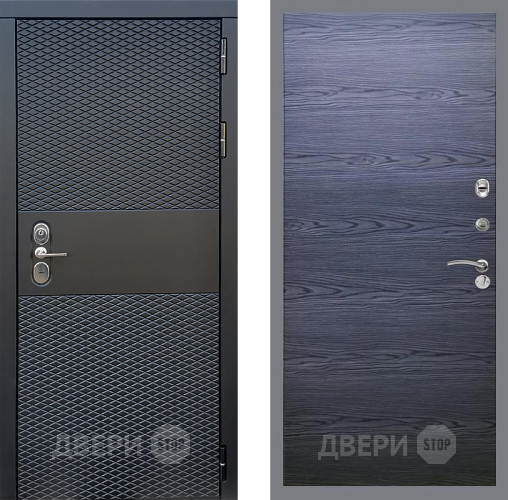 Дверь Стоп БЛЭК CISA Гладкая Дуб тангенальный черный в Люберцах
