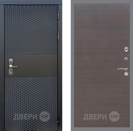 Дверь Стоп БЛЭК CISA Гладкая венге поперечный в Люберцах