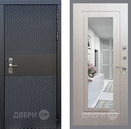 Дверь Стоп БЛЭК CISA Зеркало ФЛ-120 Беленый дуб в Люберцах