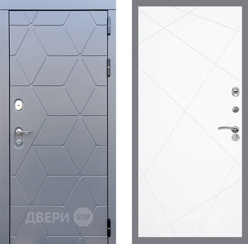 Дверь Стоп КОСМО ФЛ-291 Силк Сноу в Люберцах