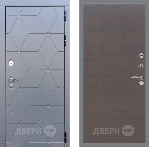 Дверь Стоп КОСМО Гладкая венге поперечный в Люберцах