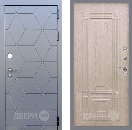 Дверь Стоп КОСМО ФЛ-2 Беленый дуб в Люберцах