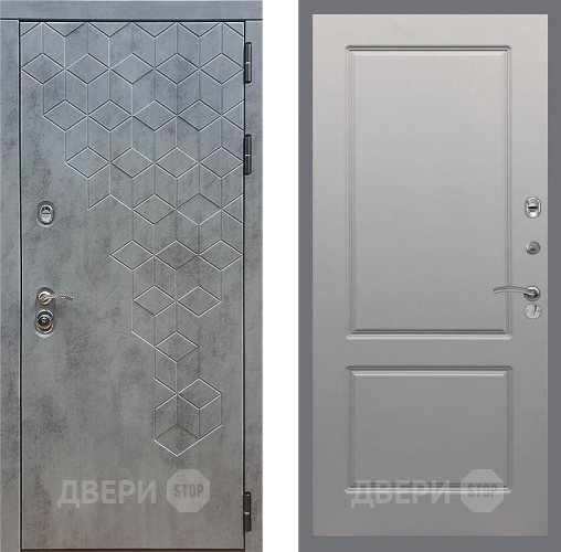 Дверь Стоп БЕТОН ФЛ-117 Грей софт в Люберцах