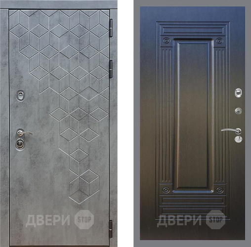Дверь Стоп БЕТОН ФЛ-4 Венге в Люберцах