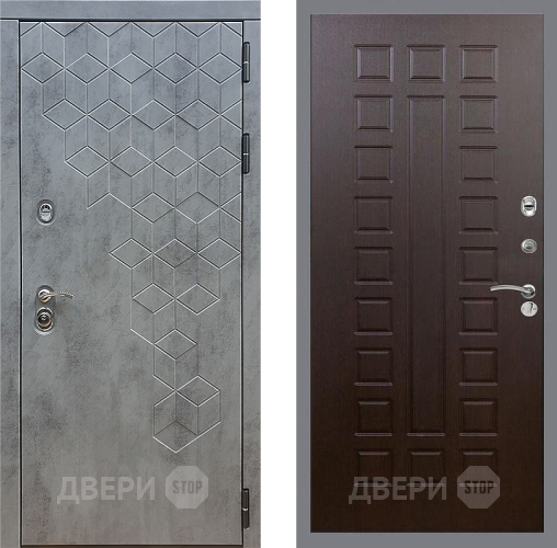 Дверь Стоп БЕТОН ФЛ-183 Венге в Люберцах