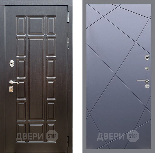 Входная металлическая Дверь Стоп НЬЮ ЙОРК ФЛ-291 Силк титан в Люберцах