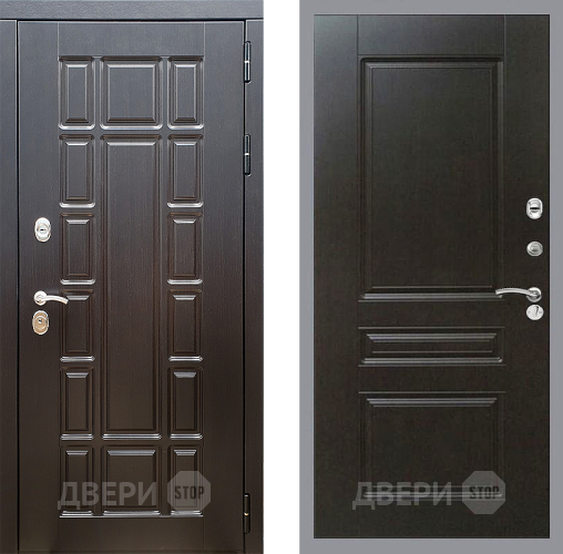 Входная металлическая Дверь Стоп НЬЮ ЙОРК ФЛ-243 Венге в Люберцах