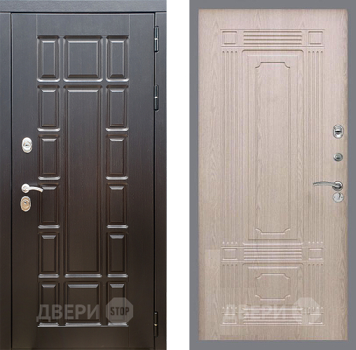 Входная металлическая Дверь Стоп НЬЮ ЙОРК ФЛ-2 Беленый дуб в Люберцах