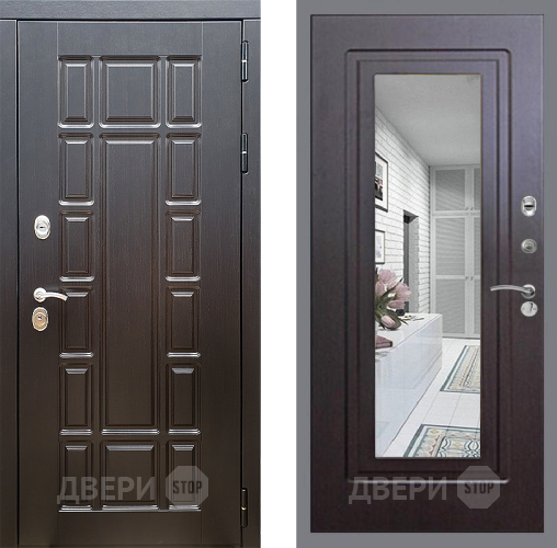 Дверь Стоп НЬЮ ЙОРК Зеркало ФЛ-120 Венге в Люберцах