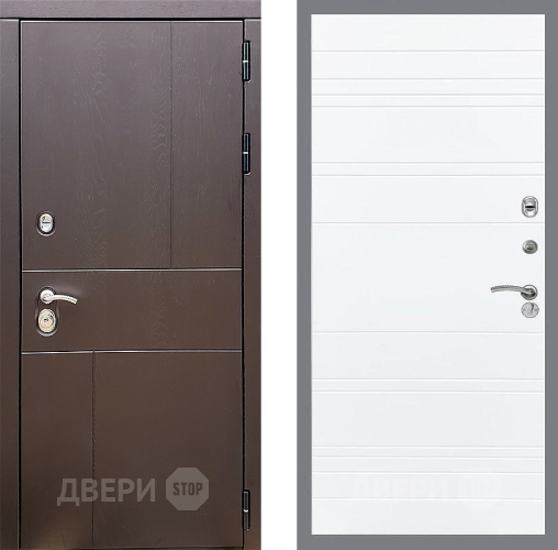 Входная металлическая Дверь Стоп УРБАН Лайн Силк Сноу в Люберцах