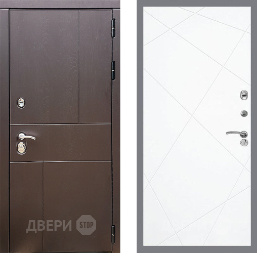 Дверь Стоп УРБАН ФЛ-291 Силк Сноу в Люберцах