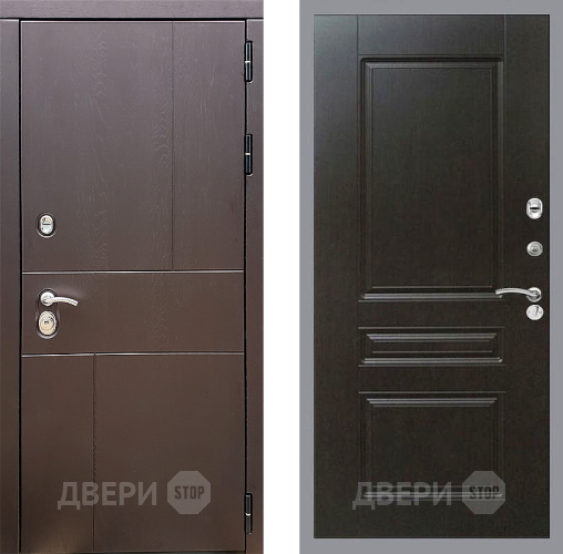 Дверь Стоп УРБАН ФЛ-243 Венге в Люберцах