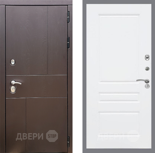 Дверь Стоп УРБАН ФЛ-243 Силк Сноу в Люберцах