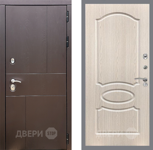 Дверь Стоп УРБАН ФЛ-128 Беленый дуб в Люберцах