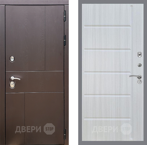 Дверь Стоп УРБАН ФЛ-102 Сандал белый в Люберцах