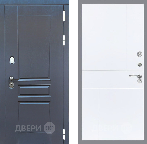Дверь Стоп ПЛАТИНУМ ФЛ-290 Силк Сноу в Люберцах