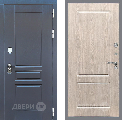 Дверь Стоп ПЛАТИНУМ ФЛ-117 Беленый дуб в Люберцах