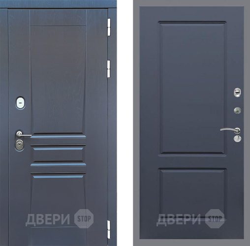 Входная металлическая Дверь Стоп ПЛАТИНУМ ФЛ-117 Силк титан в Люберцах
