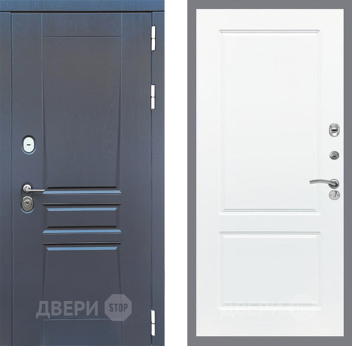 Дверь Стоп ПЛАТИНУМ ФЛ-117 Силк Сноу в Люберцах
