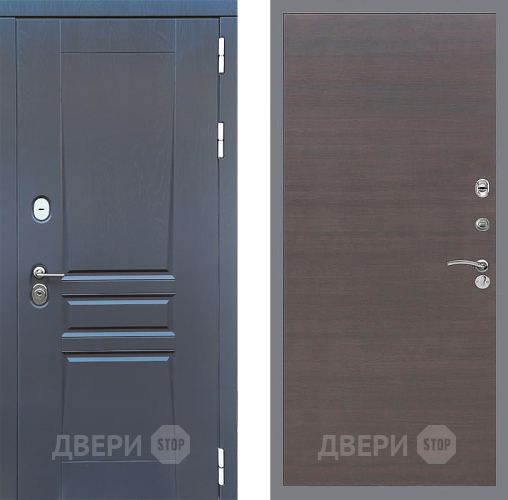 Дверь Стоп ПЛАТИНУМ Гладкая венге поперечный в Люберцах