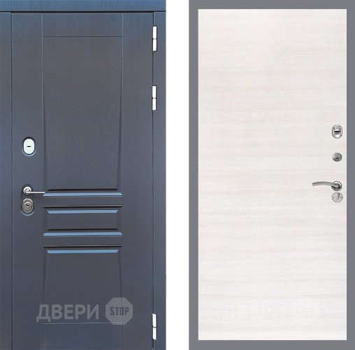 Входная металлическая Дверь Стоп ПЛАТИНУМ Гладкая Акация светлая в Люберцах