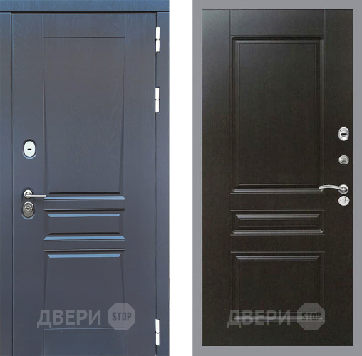 Дверь Стоп ПЛАТИНУМ ФЛ-243 Венге в Люберцах