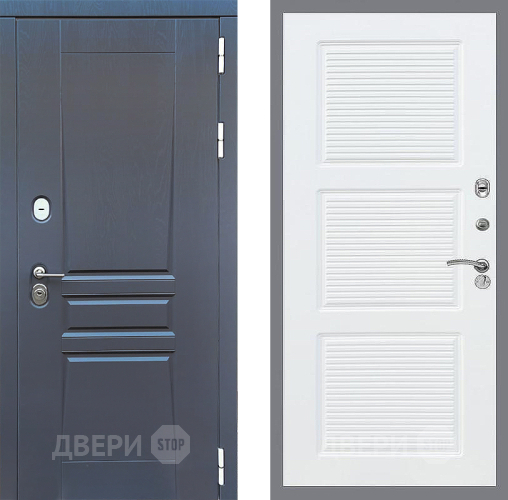 Дверь Стоп ПЛАТИНУМ ФЛ-1 Силк Сноу в Люберцах