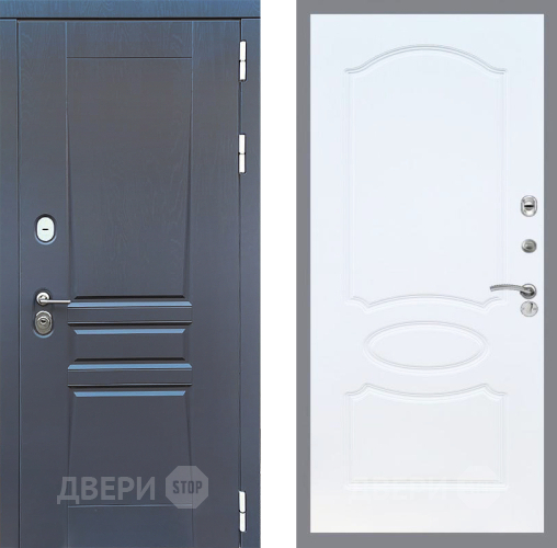 Дверь Стоп ПЛАТИНУМ ФЛ-128 Белый ясень в Люберцах