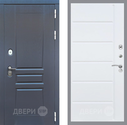Входная металлическая Дверь Стоп ПЛАТИНУМ ФЛ-102 Белый ясень в Люберцах