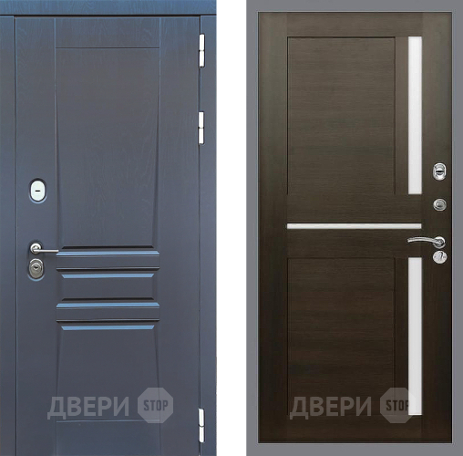 Дверь Стоп ПЛАТИНУМ СБ-18 Венге в Люберцах