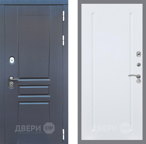 Входная металлическая Дверь Стоп ПЛАТИНУМ ФЛ-68 Силк Сноу в Люберцах
