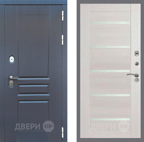 Входная металлическая Дверь Стоп ПЛАТИНУМ СБ-14 Лиственница беж в Люберцах