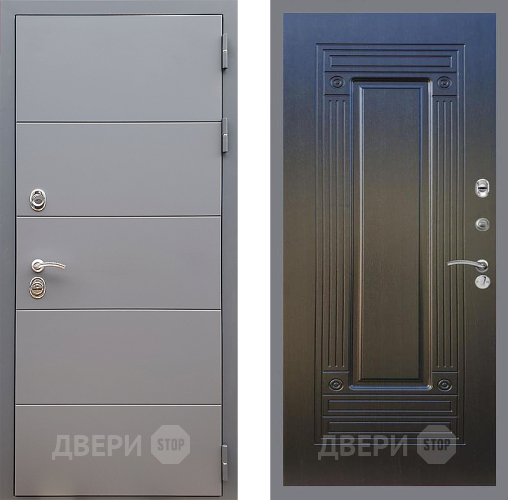 Входная металлическая Дверь Стоп АРТ ГРАФИТ ФЛ-4 Венге в Люберцах