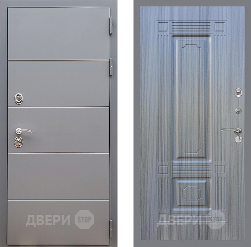 Дверь Стоп АРТ ГРАФИТ ФЛ-2 Сандал грей в Люберцах