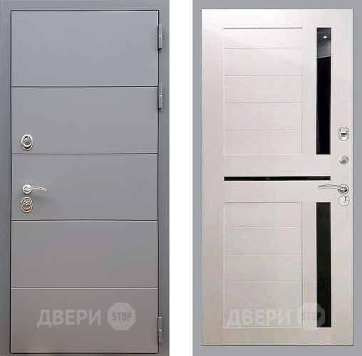 Входная металлическая Дверь Стоп АРТ ГРАФИТ СБ-18 Лиственница беж в Люберцах