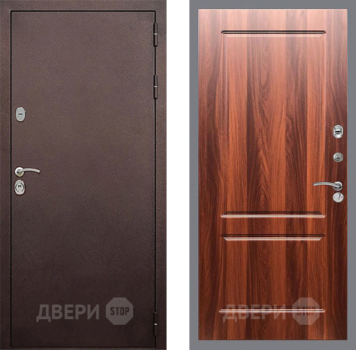 Дверь Стоп КЛАССИК Медь ФЛ-117 Итальянский орех в Люберцах