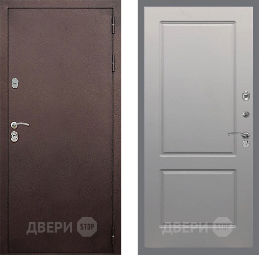 Дверь Стоп КЛАССИК Медь ФЛ-117 Грей софт в Люберцах