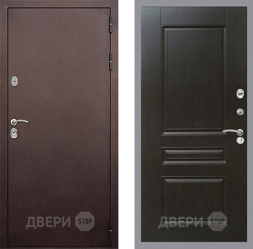 Дверь Стоп КЛАССИК Медь ФЛ-243 Венге в Люберцах