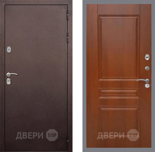 Дверь Стоп КЛАССИК Медь ФЛ-243 Итальянский орех в Люберцах
