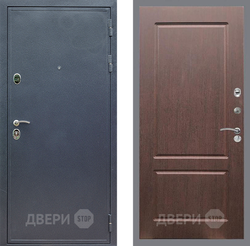 Входная металлическая Дверь Стоп СИЛЬВЕР ФЛ-117 Орех премиум в Люберцах