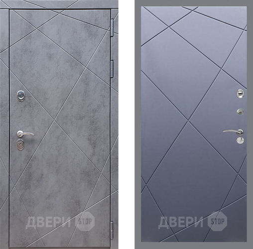 Дверь Стоп Лучи ФЛ-291 Силк титан в Люберцах
