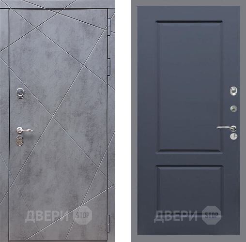 Дверь Стоп Лучи ФЛ-117 Силк титан в Люберцах