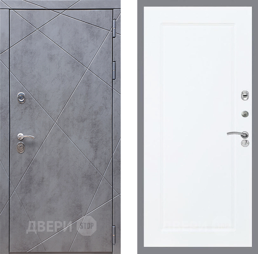 Дверь Стоп Лучи ФЛ-119 Силк Сноу в Люберцах