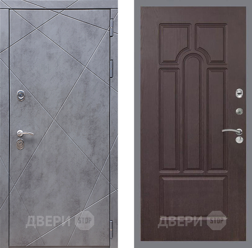 Дверь Стоп Лучи ФЛ-58 Венге в Люберцах