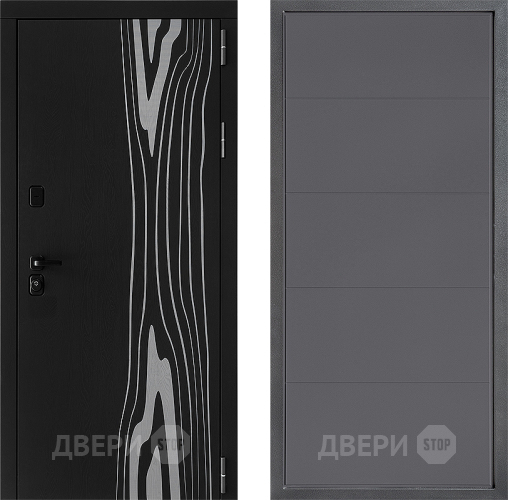 Дверь Дверной континент ДК-12 ФЛ-649 Графит софт в Люберцах