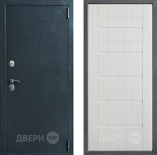 Входная металлическая Дверь Дверной континент ДК-70 Дизайн ФЛ-70 Лиственница белая в Люберцах