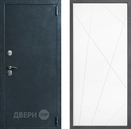 Дверь Дверной континент ДК-70 Дизайн ФЛ-655 Белый софт в Люберцах